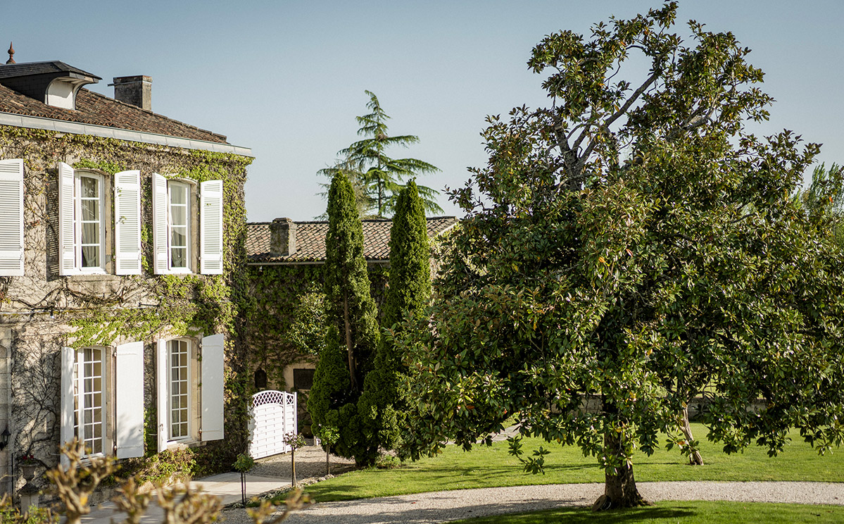 The Prieuré-Lichine wine estate at Cantenac, appellation Margaux, in the Médoc